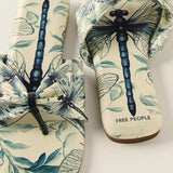 Free People | Tia Ruched Printed Sandal - Dragonfly Bandana
