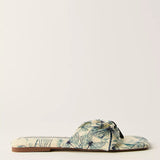 Free People | Tia Ruched Printed Sandal - Dragonfly Bandana