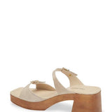 Free People | Beck Buckle Clog - Sunstone Sand Suede