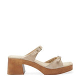 Free People | Beck Buckle Clog - Sunstone Sand Suede