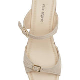 Free People | Beck Buckle Clog - Sunstone Sand Suede