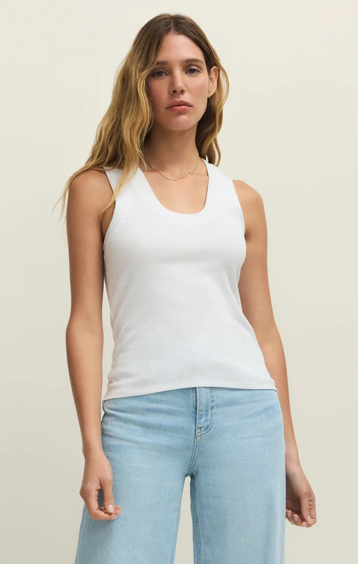 Z Supply | Sirena Rib Tank - White