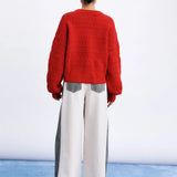 FRNCH | Daigoji Cardigan - Rouge
