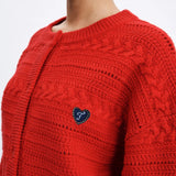 FRNCH | Daigoji Cardigan - Rouge