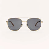 Z Supply | Highway Polarized Sunglasses - Gold/Grey