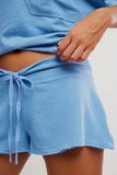 Free People | Staycation Sleep Short - Blissful Blue