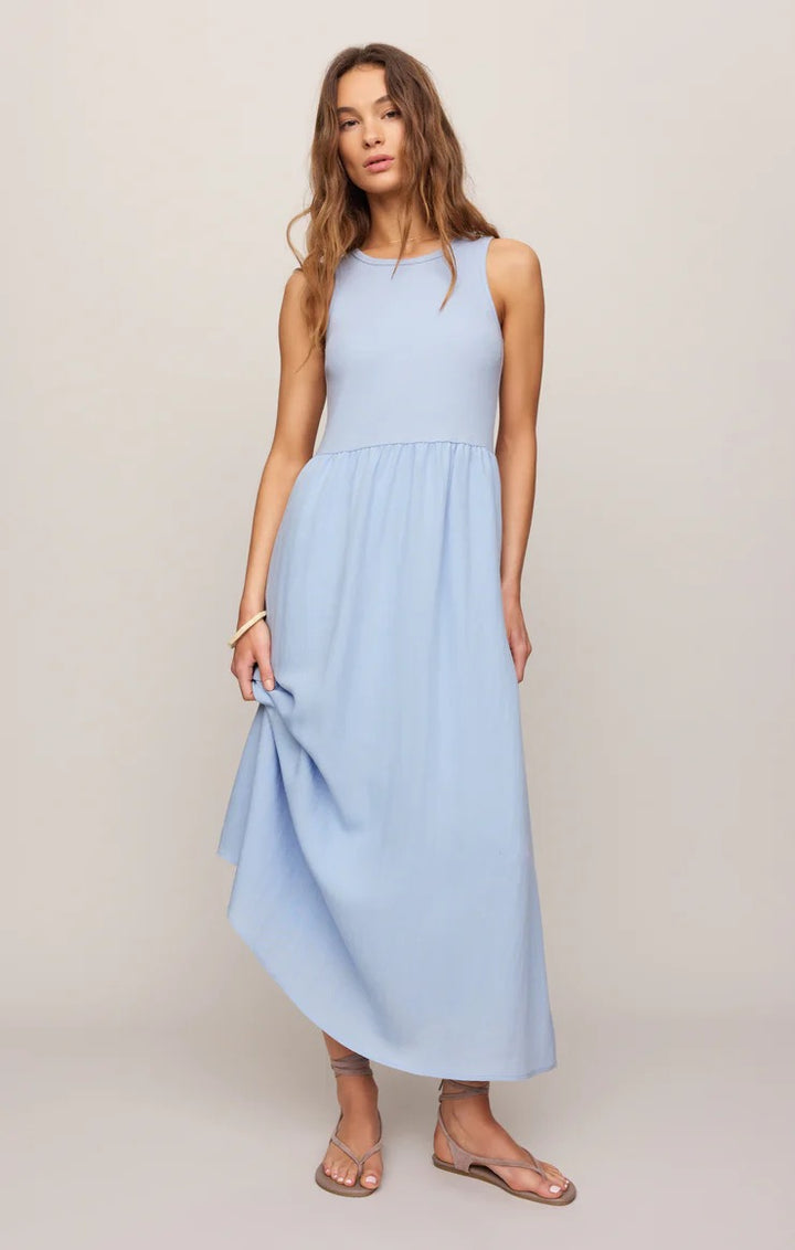 Z Supply | Charlotte Midi Dress - Blue Light