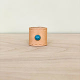 Jenni Earle | Leather Bandana Slide - Studded Dash Scarf Ring
