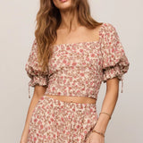 Z Supply | Moira Floral Top - Sandshell