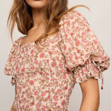 Z Supply | Moira Floral Top - Sandshell