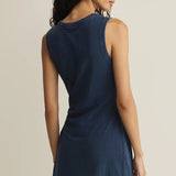 Z Supply | Mattie Jersey Denim Mini Dress - Indigo