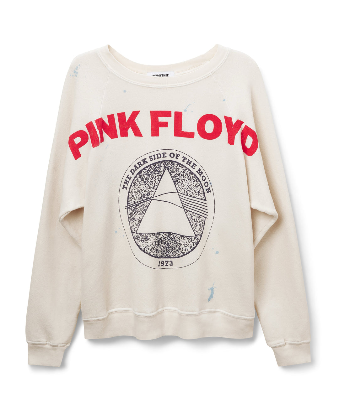 Daydreamer | Pink Floyd Dark Side Vintage Sweatshirt - Dirty White