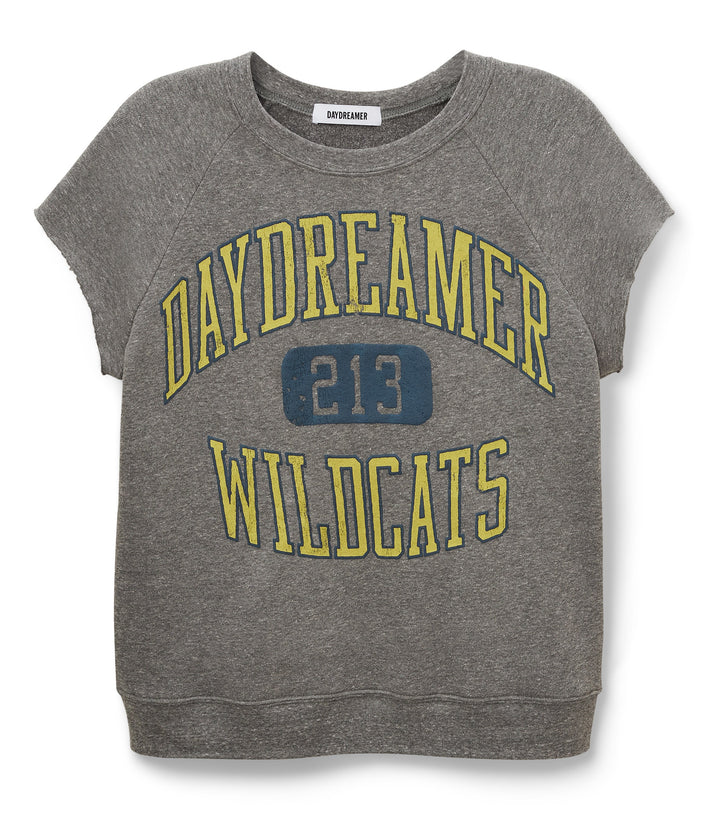 Daydreamer | Wildcats Cut Off Sweatshirt - Heather Grey