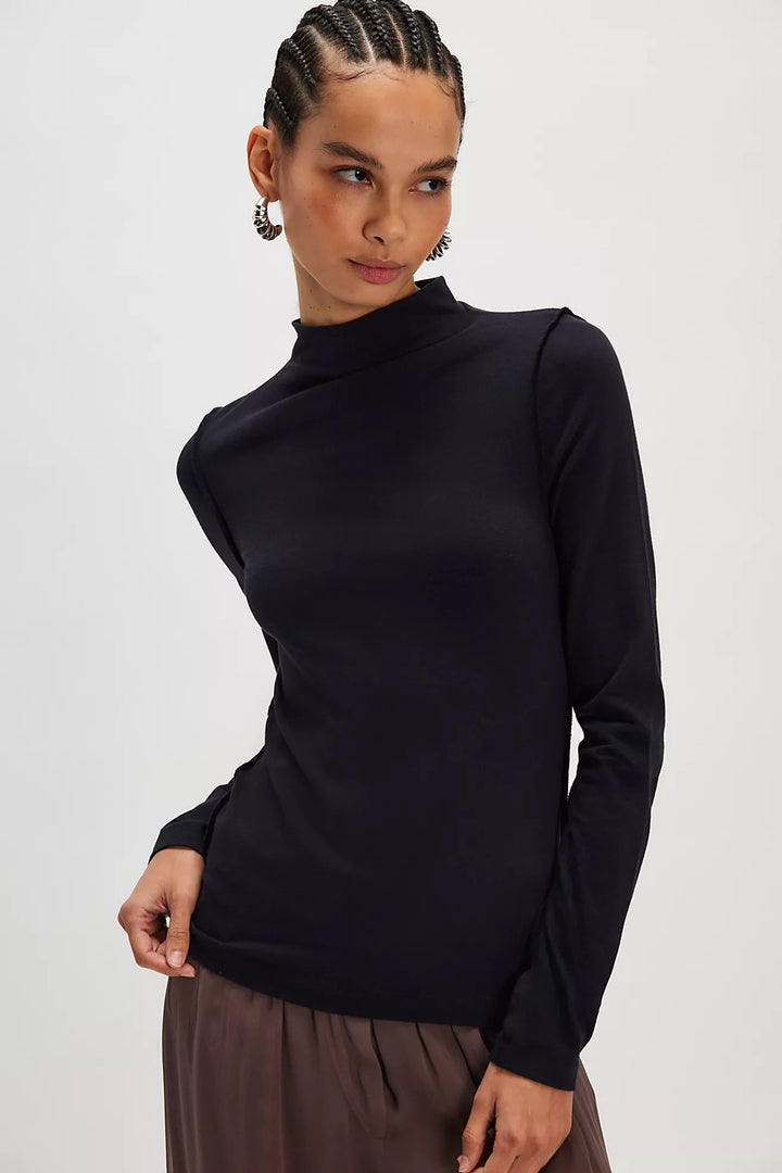 We The Free | Kenzie Long Sleeve Top - Black