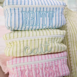 KenzKustomz | Quilted Open Top Makeup Bag - Various