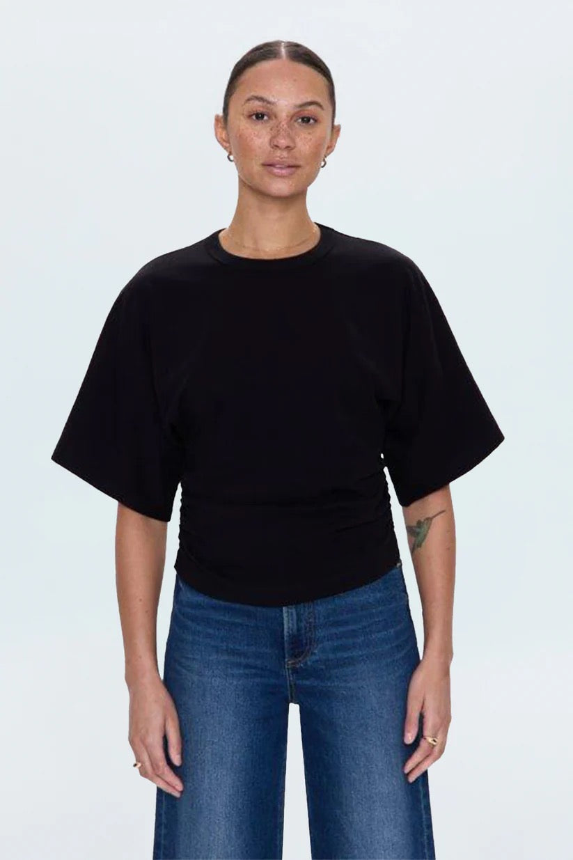 Pistola | Veronica Kimono Sleeve Fitted Tee - Noir