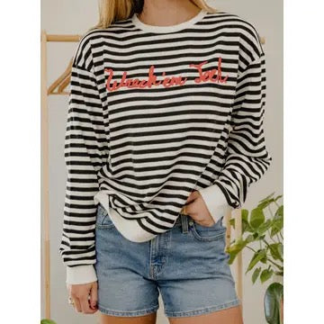 Texas Tech Simple Script Stripe