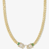 Melinda Maria | Jaguar Cuban Chain Necklace - 6.8mm