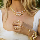 Melinda Maria | Jaguar Cuban Chain Necklace - 6.8mm