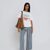 Sunny Somewhere | Cool It Cowboy Everyday Tee - Off White
