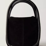 Free People | Barlow Suede Bucket Bag - Black
