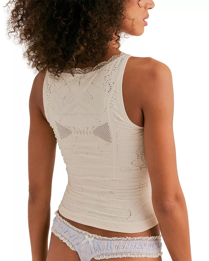 Free People | Flirty Flutters Tank - Clean Ivory