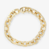 Melinda Maria | Ashley Chain Link Bracelet 9mm - Gold