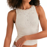 Free People | Flirty Flutters Tank - Clean Ivory