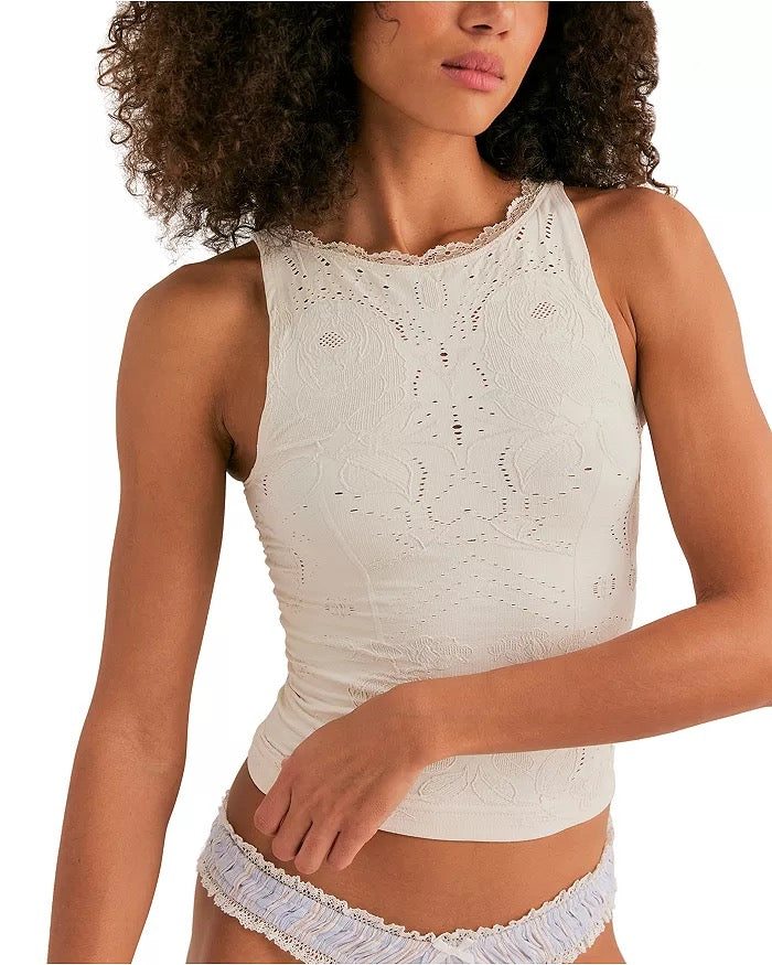 Free People | Flirty Flutters Tank - Clean Ivory