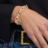 Melinda Maria | Ashley Chain Link Bracelet 9mm - Gold