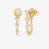 Melinda Maria | Not Your Basic Soft Hoop Earrings - Gold
