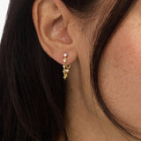 Melinda Maria | Not Your Basic Soft Hoop Earrings - Gold