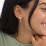 Melinda Maria | Not Your Basic Soft Hoop Earrings - Gold