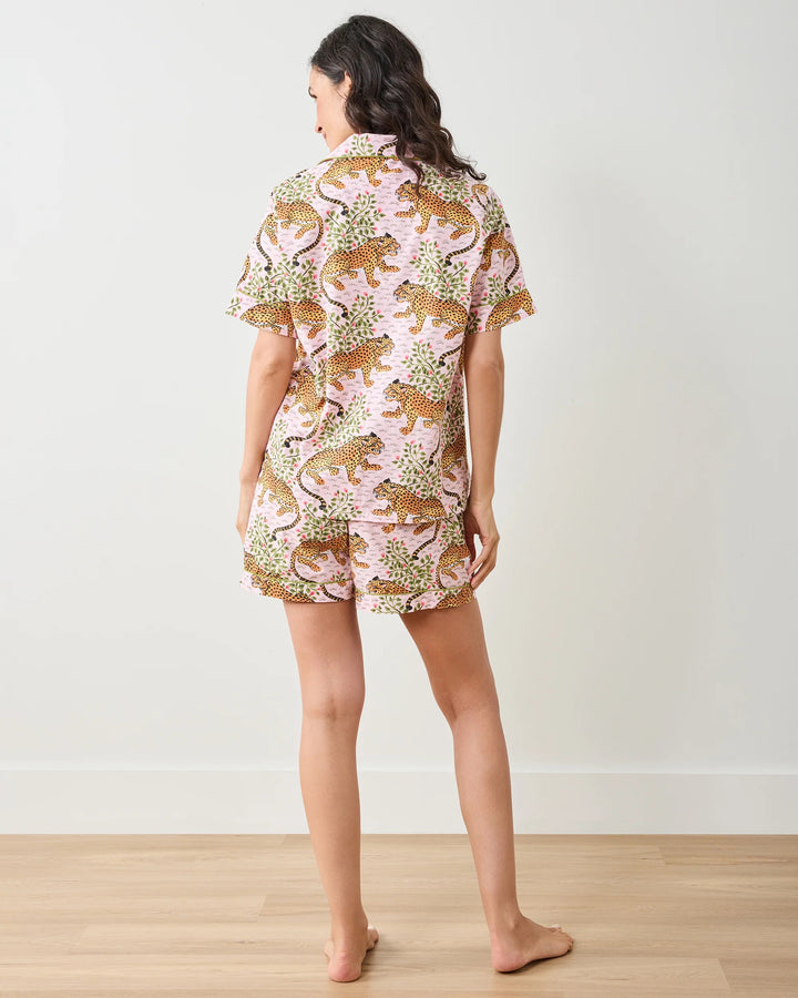 PRINTFRESH | Bagheera Short PJ Set - Blush