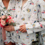 PRINTFRESH | Happily Ever After Short PJ Set - Cloud