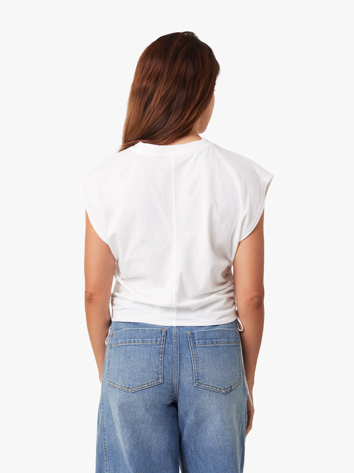 Habitual | The Luna Top - Bright White