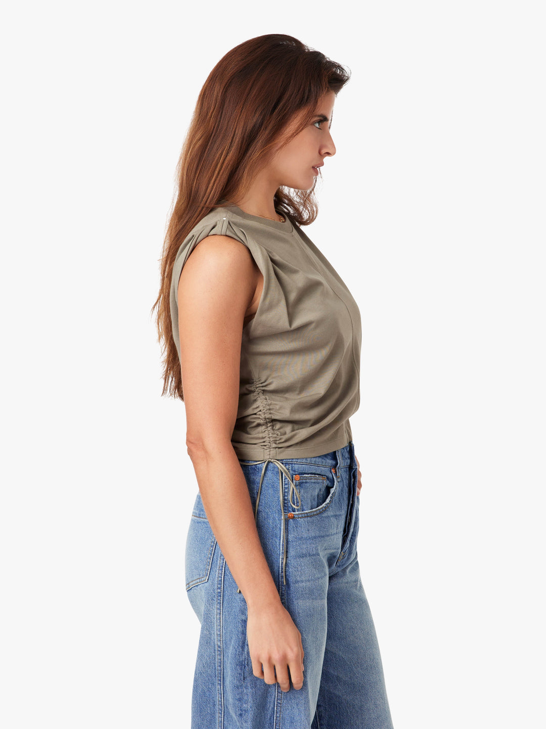 Habitual | The Luna Top- Vetiver