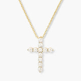 Melinda Maria | Oh She Fancy Small Cross Pendant - Gold