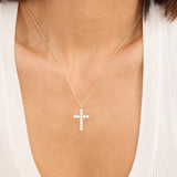 Melinda Maria | Oh She Fancy Small Cross Pendant - Gold