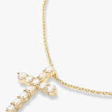 Melinda Maria | Oh She Fancy Small Cross Pendant - Gold