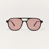 Z Supply | Tourist Polarized Sunglasses - Black/Pink