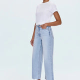 Pistola | Lana Crop High Rise Ultra Wide Leg - Sun Kissed Vintage