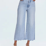 Pistola | Lana Crop High Rise Ultra Wide Leg - Sun Kissed Vintage