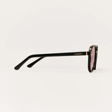 Z Supply | Tourist Polarized Sunglasses - Black/Pink