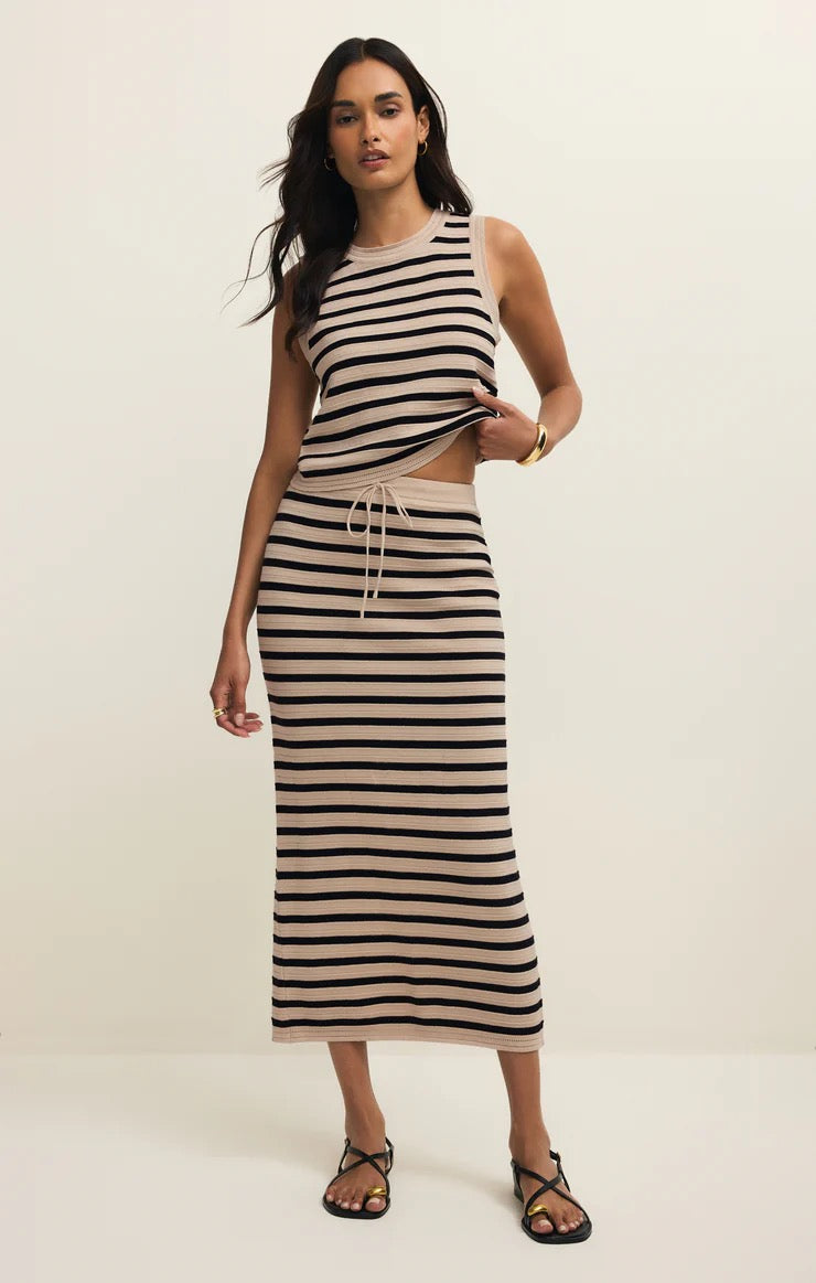 Z Supply | Emori Striped Skirt - Natural