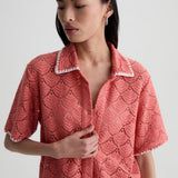 AG Jeans | Kaylee Top - Orange Spritz