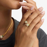 Melinda Maria | Jaguar Pave Ring - Gold