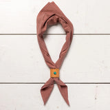 Jenni Earle | Leather Bandana Slide - Studded Dash Scarf Ring