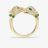 Melinda Maria | Jaguar Pave Ring - Gold