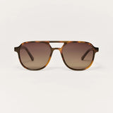 Z Supply | Tourist Polarized Sunglasses - Brown Tortoise Gradient